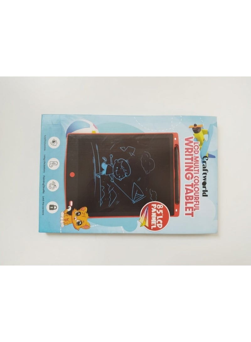 لوحة كتابة LCD للأطفال بشاشة ملونة 8.5 بوصة، لوحة رسم قابلة للمسح - Image 4